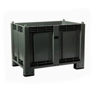 PLASTIC PREPARATION BOX DIMENSIONS 1200 X 800 X 850 mm, 4 LEGS, DARK GRAY, NOM. 30185753