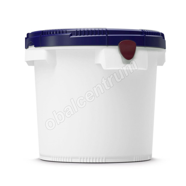PLASTIC CUP 6 L HDPE WHITE CLICK-PACK 6L UN X6 / Y9 CONNECTING INCLUDING BLUE SCREW COVER and RED FUSE(3)