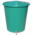PE SUD 200 L TYPE 4520 FOR RAIN WATER GARDEN GREEN INCLUDING DRAINAGE AND LID (6.4KG)(3)3