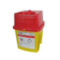 MEDICAL WASTE CONTAINER SQUARE 5 L INCLUDING CAP 188 X 189 X 236 MM (40 PCS/CARTON)