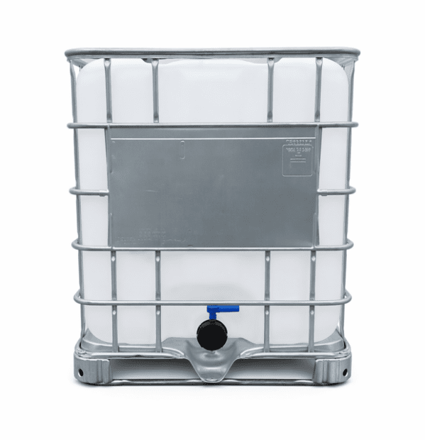 IBC CONTAINER 1000L REKO 225/80 METAL PAL. NEW CONTAINER NATUR NON-REPLACEABLE FLAP TAP WITHOUT UN