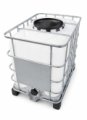 IBC CONTAINER 600L WERIT 400/80 NEW PLASTIC CONTAINER WITH A NON-REPLACEABLE FLAP VALVE(2)2