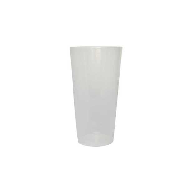 PP cup without clip 0.5 L extra strong, natural, milky (96pcs / carton)