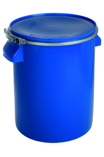 HDPE PLASTIC HOBOK 22L OV + HANDLE LEVER CLOSURE UN 1H2/Y30/S