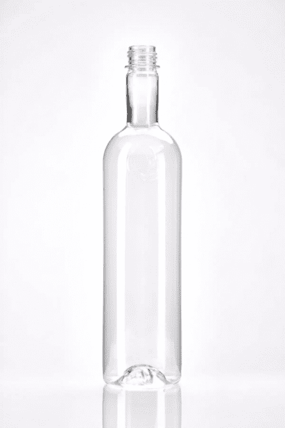 PET BOTTLE 1 L FOR WINE CLEAR WITHOUT CAP (126 PCS)