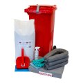 Emergency kit 120 l with universal sorbents