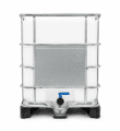 IBC CONTAINER 600L WERIT 150/50 REKO NEW BOTTLE PLASTIC PALLET IRREPLACEABLE FLAP COCK