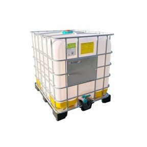 IBC CONTAINER 1000L USED DO NOT REMOVE FOOD PALLET OR METAL PE 150/50 WITHOUT UN NATUR
