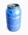 PE BARREL 220 L USED, BLUE COLOUR, SCREW LID(2)2