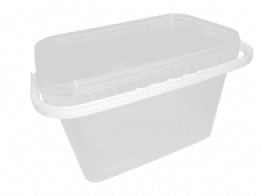 PP KBL 5.8L RECTANGULAR WITH FUSE INCL. TRANSPARENT LID / 1080KS PALLET