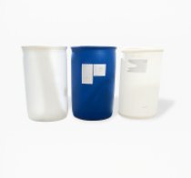 PLASTIC SUD 220 L USED NATURE/WHITE/BLUE TWO LIQUID PLUGS (SUD 200 L)