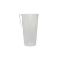 PP CUPS WITH CLIP 0,5 L EXTRA STRONG, NATURAL