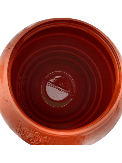 PE BARREL 220 L USED, BROWN COLOUR, SCREW LID(4)