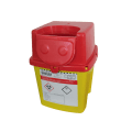 MEDICAL WASTE CONTAINER SQUARE 5 L INCLUDING CAP 188 X 189 X 236 MM (40 PCS/CARTON)(2)2