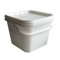 PP KBELÍK 5 L SQUARE WITH FUSE INCL. LID WHITE / 1200PCS PALLET