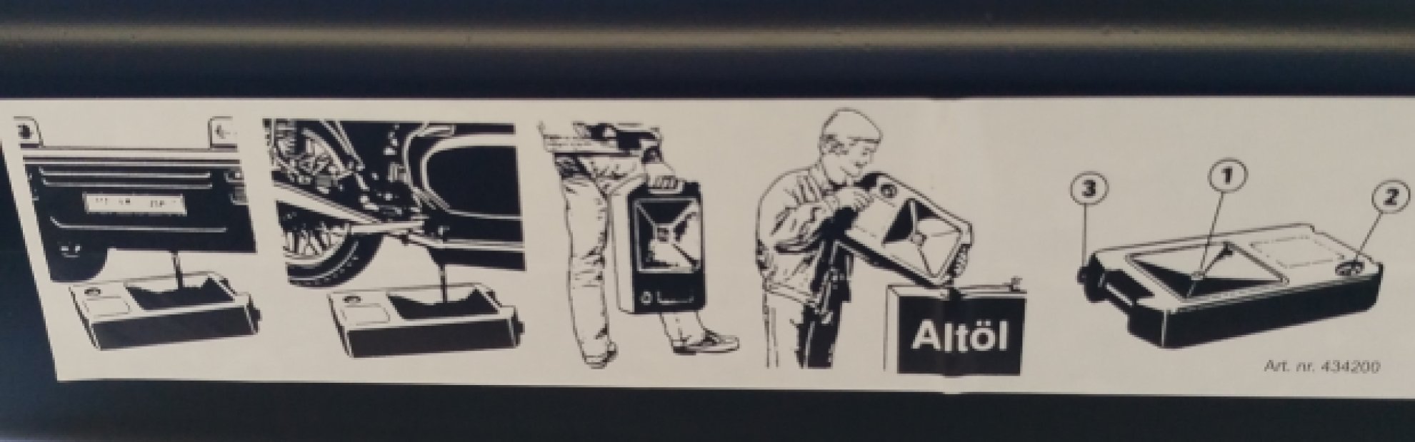 HDPE Oil Change Can black, 8 L Capacity  130x300x500 mm(3)