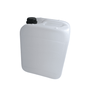 HDPE CANYSTER 10L NATUR 390 G UN STACKABLE INCLUDING CAP WITH ORIGINALITY LINK AND VOLUME LINES
