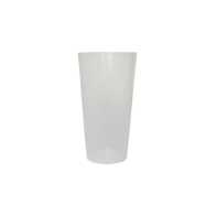 PP cup without clip 0.5 L extra strong, natural, milky (96pcs / carton)