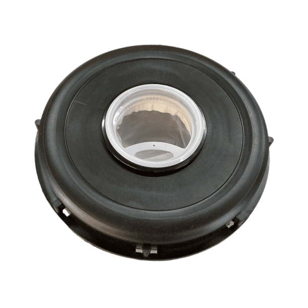 Top screw-on lid for DIN 225 mm IBC container with nylon filter(3)