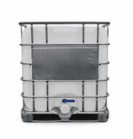 IBC CONTAINER REKO 1000L 150/80 METAL PALLET EXCHANGEABLE FLAP VALVE DN 80 MM