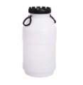 PE BAREL 50 L WIDE-HAND NATURAL HANDLE + SCREW-CUTTER, INTERMEDIATE  AVERAGE 197MM 355x700MM