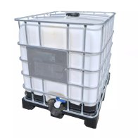 IBC CONTAINER 1000L REKO 150/50 WITHOUT UN NEW CONTAINER, PLASTIC PALLET, INTEGRATED FLAP TAP