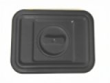 PP LID BLACK GRIP + HOLE FOR REC CONTAINER 30-60 L