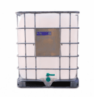 IBC CONTAINER 1000L SCHÜTZ 150/50 REKO WITHOUT UN METAL PALL. INTEGRATE FLAP VALVE DN 50