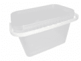 PP KBL 5.8L RECTANGULAR WITH FUSE INCL. TRANSPARENT LID / 1080KS PALLET