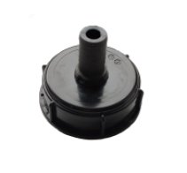 PP REDUCTION DN 80 MM / 25 MM BLACK - 1 "