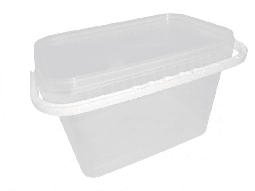 PP KBL 5.8L RECTANGULAR WITH FUSE INCL. TRANSPARENT LID / 1080KS PALLET