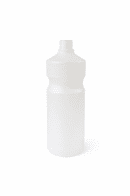 HDPE BOTTLE 1000ML TRANSPARENT OXON NO CLOSURE