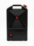 HDPE Oil Change Can black, 8 L Capacity  130x300x500 mm