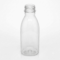 PET BOTTLE 500 ML FOR MILK CLEAR WITHOUT CAP (200 ks)
