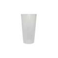 PP cup without clip 0.5 L extra strong, natural, milky (96pcs / carton)