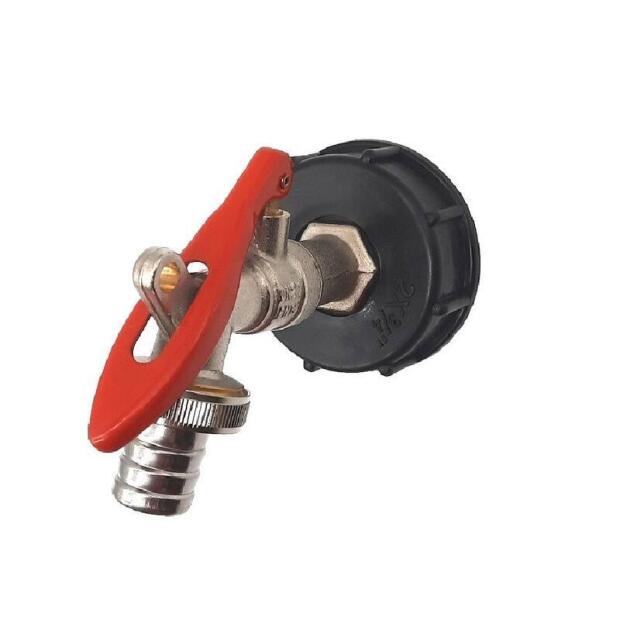 IBC Adapter DN50 – 3/4" Garden Faucet – Lockable