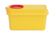 MEDICINAL WASTE TANK 1,25L EDGE INCLUDING 94/207/108 MM (KARTON 100KS)