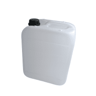 HDPE CANYSTER 10L NATUR 390 G STACKABLE INCLUDING CAP WITH ORIGINALITY LINK AND VOLUME LINES