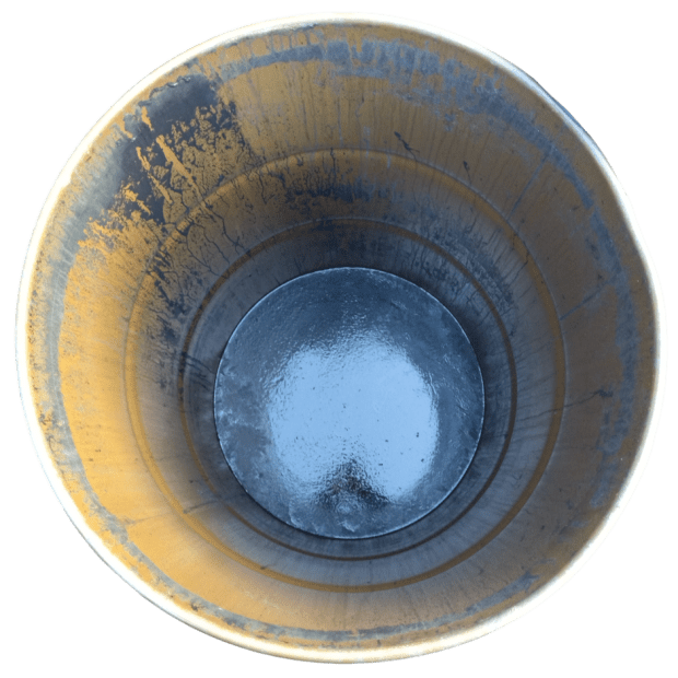 200 L METAL DRUM, USED, PAINTED INSIDE AND OUT, REMOVABLE LID + PLUG LEVER CLOSURE(5)
