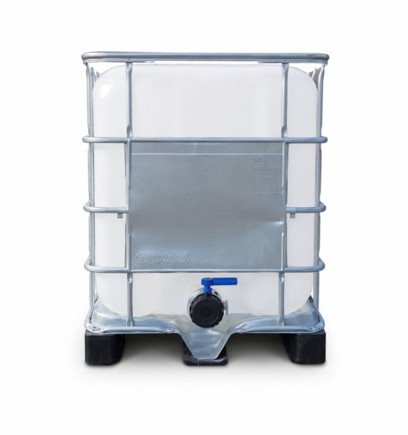 IBC CONTAINER 600L WERIT 400/80 NEW PLASTIC CONTAINER WITH A NON-REPLACEABLE FLAP VALVE