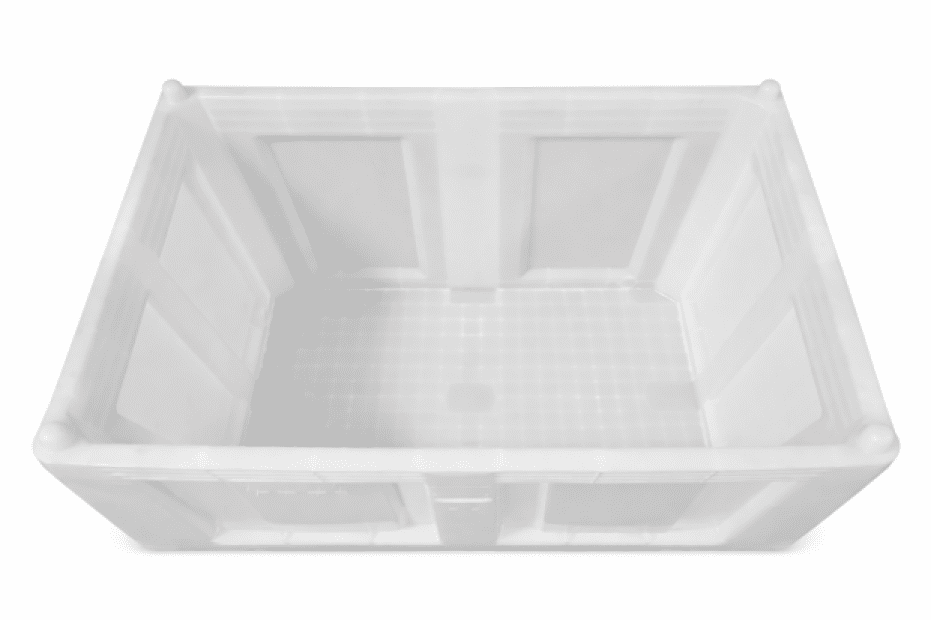 PLASTIC TRANSPORT BOX DIMENSIONS 1200 X 800 X 850 MM, 2 SLIDES, FOOD NATUR, REF. 30185760N(2)