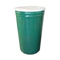 200 L METAL DRUM USED CONICAL PERFORATED PLASTIC REMOVABLE LID