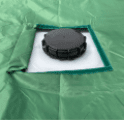 Protective cover for 600-liter IBC container, green, UV protection(4)4