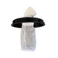 Top screw-on lid for DIN 225 mm IBC container with nylon filter and 45° elbow