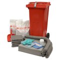Mobile emergency kit with universal closure option