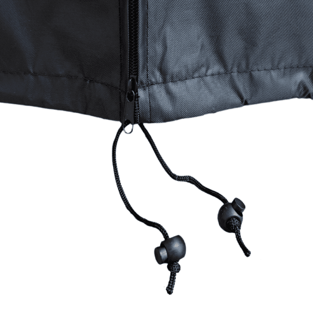 Protective cover for 600-liter IBC container, black, UV protection(3)