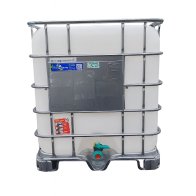 IBC CONTAINER 1000L REFURBISHED WASHED AFTER FOOD, WITHOUT UN, PLASTIC PAL. 225/50