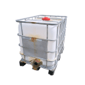 IBC WERIT 600L PLASTIC PALLET WITHOUT UN 150/50 WASHED, METAL FRAME CORROSION