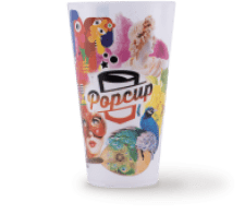  PP CUP WITHOUT CLIP 0.5 L EXTRA STRONG, PRINT ART