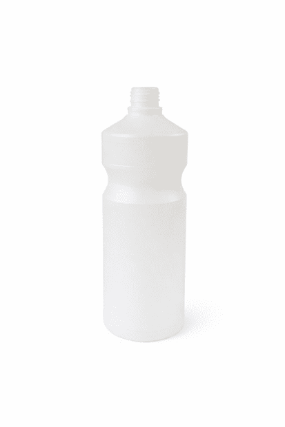 HDPE BOTTLE 1000ML TRANSPARENT OXON NO CLOSURE